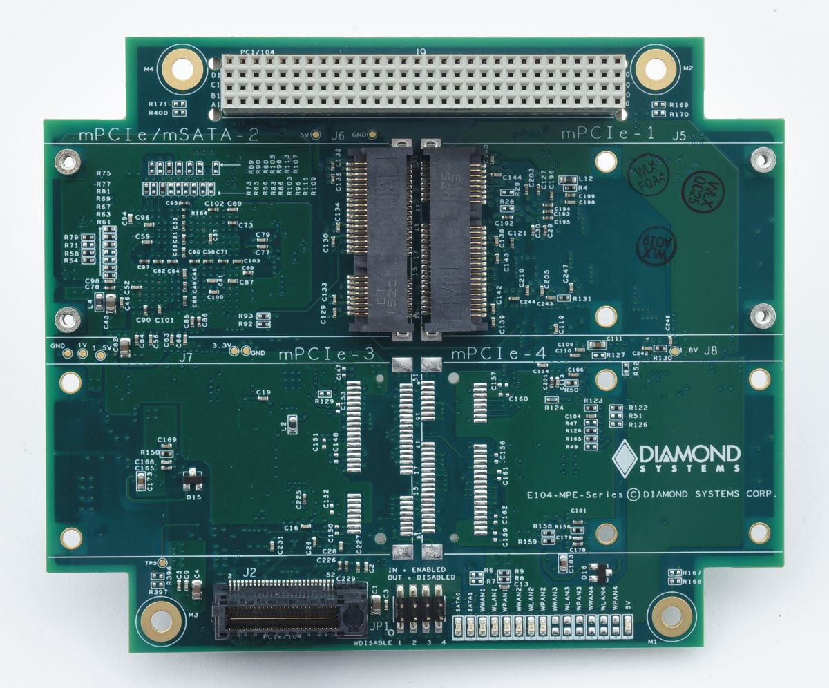 PCIe/104 MiniCard Carrier: Enclosures & Accessories, Adapters and accessories for adding mass storage, prototyping capabilities, and more., PCI/104-Express PCIe/104 MiniCard Carrier: Enclosures & Accessories, Adapters and accessories for adding mass storage, prototyping capabilities, and more., PCI/104-Express